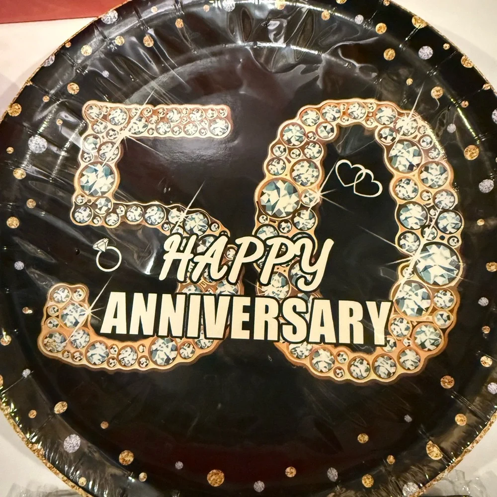 50th Anniversary Party Pack for 24 ppl